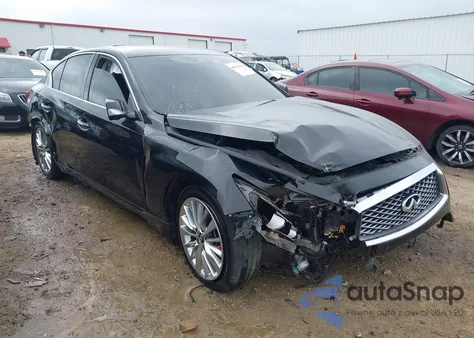 2021 Infiniti Q50 Luxe from USA, damaged, VIN JN1EV7BP8MM703440